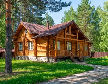 Окна в загородный дом